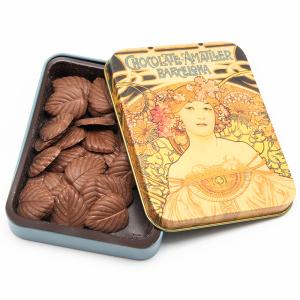アマリエ ミュシャ缶 リーブスミルクチョコレー...の詳細画像3