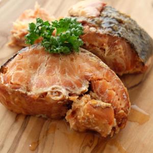 天然紅鮭スモーク缶詰 スモークサーモン ギフト...の詳細画像3