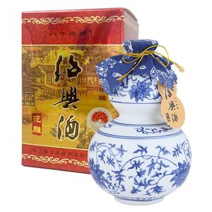 越王台陳年8年花彫酒ひょうたん 500ml 瓢...の詳細画像2