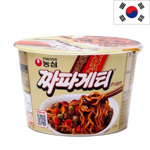 農心 NONGSHIM チャパゲティ BIGカップ麺 123g×4個セット インスタント 即席麺 韓国みやげ 韓国土産｜ec-tokoplus