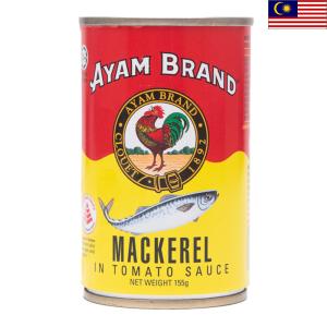 アヤム さばトマトソース煮 155g 缶 AYAM BRAND ハラル ハラール マレーシアみやげ マレーシア土産