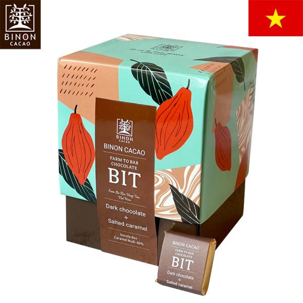 BINON CACAO ビノンカカオ ファームトゥバービットチョコレート ダークチョコ ソルトキャラ...