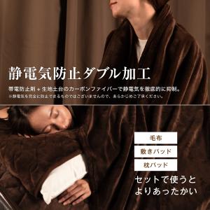 毛布 シングル フランネル おしゃれ ふわふわ...の詳細画像5