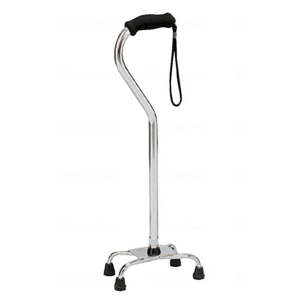 非課税商品 多点杖 介護用品 杖 シニア イーストアイ 4点ステッキS / FS4-C シルバー