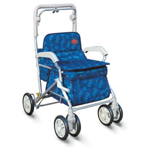 須恵廣工業 シルバーカー ユーメイトHGT/No.518 なでしこ紺