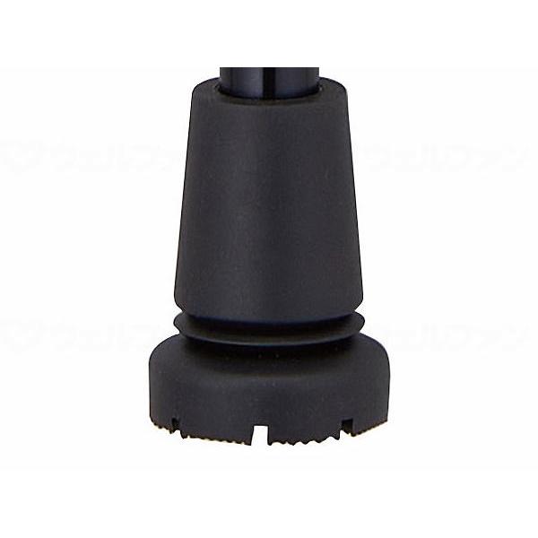 ウェルファン　まごころステッキ替えゴム/ブラック/16mm