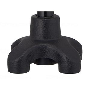 ウェルファン　まごころステッキあんしん杖先4点替えゴム/ブラック/19mm