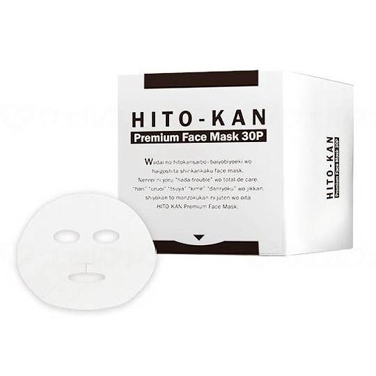 ケース販売Stay Free  HITO-KAN ヒトカン プレミアムフェイスマスク / 30枚入×...