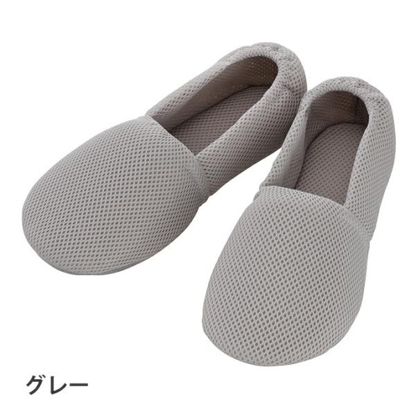 両足販売 徳武産業 あゆみシューズ エスパドメッシュ 2024 3E グレー