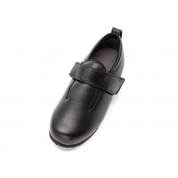 片足販売 徳武産業 あゆみシューズ ダブルマジック3 合皮 3E 1316 黒・茶