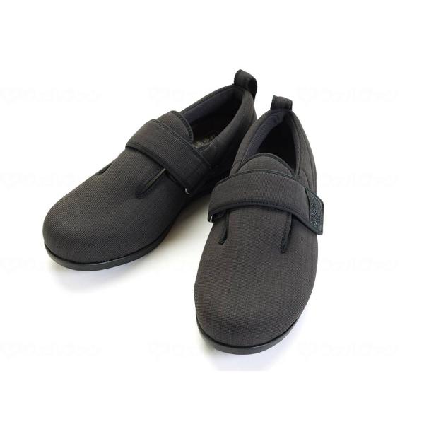 介護シューズ 靴 男女兼用 徳武産業 あゆみシューズ ダブルマジック3 凛 3E 1127 施設用 ...