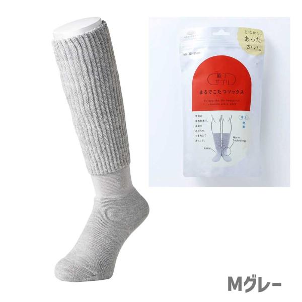 岡本 靴下サプリ まるでこたつソックス 婦人用 23-25cm