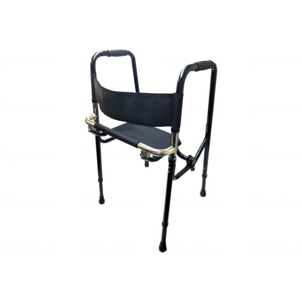 介護用品 歩行器 非課税商品   イーアス Rec01(レックゼロワン) / ブラック