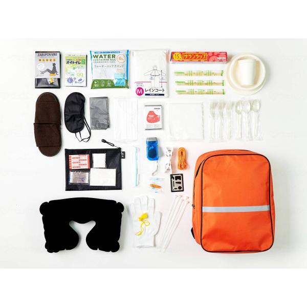 和弘プラスチック工業 防災リュック33点セット / WPB-BRS-33