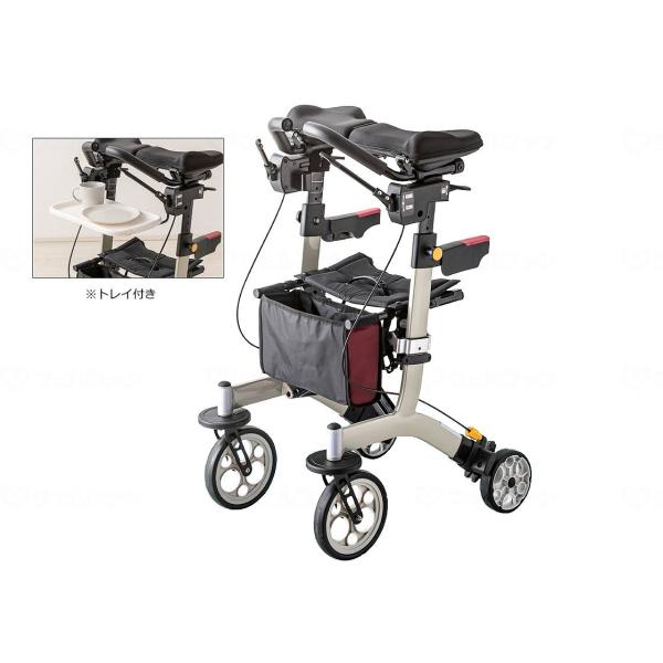 アロン化成 歩行車 安寿 リトルターンZT トレー付き / 532-309  メーカー直送