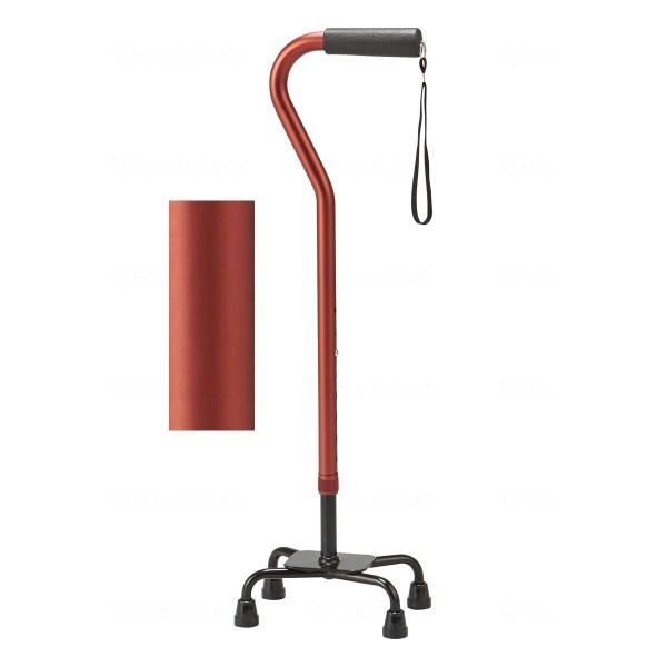 マキテック　アルミ製4点杖 / AQ-11RE　レッド