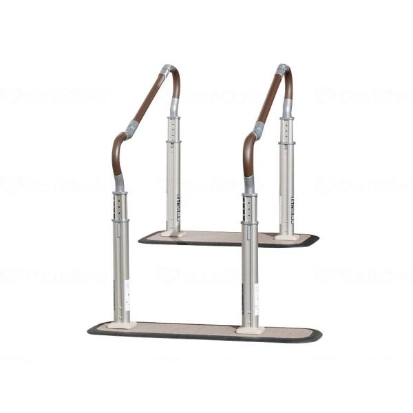 パナソニック エイジフリー 歩行サポート手すりスムーディ ステップタイプ/XPN-L80604 両手...