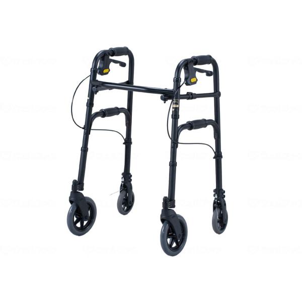 非課税商品 イーストアイ セーフティーアームVタイプウォーカー スリム / SAVA 介護 歩行車