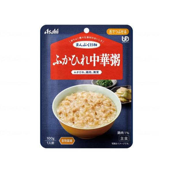 12個セット アサヒグループ食品 まんぷく日和 ふかひれ中華粥 150g 舌でつぶせる