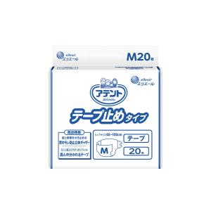 アテント テープタイプ M 20枚  2mvetro Amazon | アテント テープ式 Mサイズ 消臭効果付き 背モレ・横