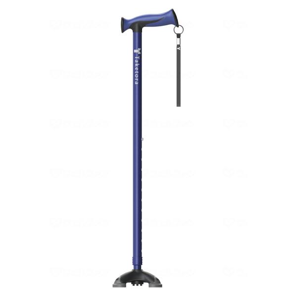 竹虎 バンブーステッキワイド多点杖 / 104882 ネイビー