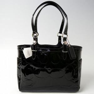 コーチCOACHバッグ訳あり！ トート COACH　パテントレザー ギャラリー トート 15246    　