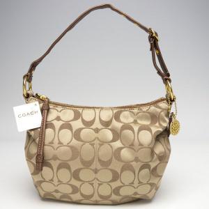 コーチバッグ COACH  アリ シグネチャー　トップハンドル ポーチ 42735 2009