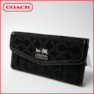 コーチ財布 長財布　COACH マディソン オプアート チェックブック長財布 43641