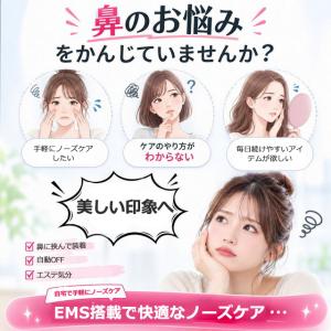 鼻専用美顔器 鼻 EMS 美容器 鼻用美顔器 ...の詳細画像1