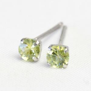ピアス レディース タンザナイト 18金 18k K18 ゴールド ゾイサイト