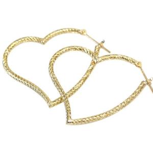 MAYU ピアス 「MAYU」 ハート フープ 片耳ピアス レディース