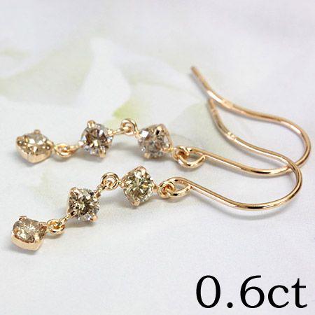 ダイヤモンドピアス プラチナ pt900 18金 18k K18 ゴールド レディース ダイヤ 0....