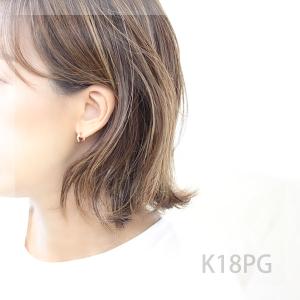 フープピアス レディース 輪っか 小さめ 3×...の詳細画像4