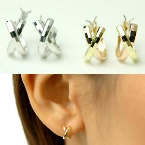 ピアス フープピアス 輪っか レディース 可愛い 小さめ 18金 18k k18 フープ 地金ピアス...