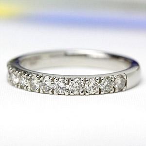 エタニティリング ダイヤモンド 0.5ct レディース 指輪 リング 
