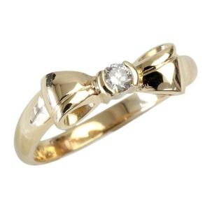 TIFFANY&Co.（ティファニー） ドッツ ダイヤモンド リング 9号 K18YG
