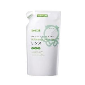シャボン玉石けん 無添加 せっけんシャンプー専用リンス 詰替用 420ml×5個セット