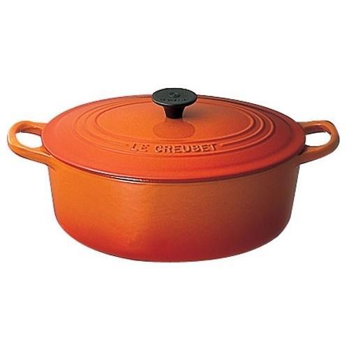 ル・クルーゼ(LE CREUSET) ココット オーバル IH対応 両手鍋 27cm 2502-27...