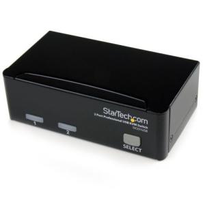 StarTech(スターテック) SV231USB 2ポートKVMスイッチ VGA対応/USB接続 ケーブル付属｜eccurrent