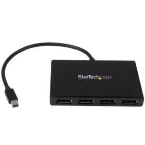 StarTech(スターテック) MSTMDP124DP 4ポートMSTハブ mDP - 4x DP モニタ分配器 Windowsのみ対応｜eccurrent