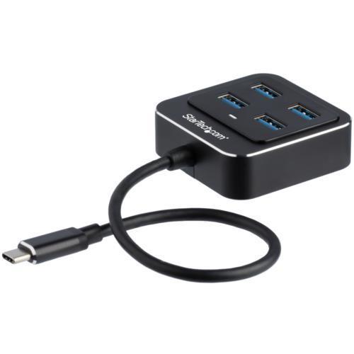 StarTech(スターテック) HB31C4AB ブラック USB-Cハブ 4x USB 3.1 ...
