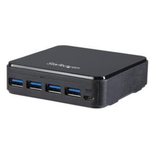 StarTech(スターテック) HBS304A24A(ブラック) 4x4対応 USB 3.0 周辺機器共有スイッチ切替器｜eccurrent