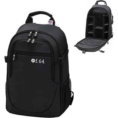 エツミ f.64 VF64RKS-CBK カーボンブラック カメラリュック バックパック 内寸：26...