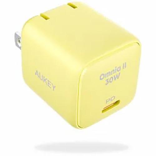オーキー PA-B1L-YL イエロー 30W USB C 急速充電器