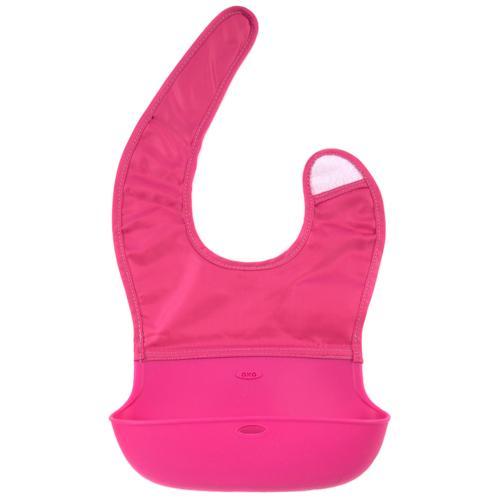 OXO(オクソー) OXO Tot ロールアップビブ ピンク お食事エプロン オクソートット