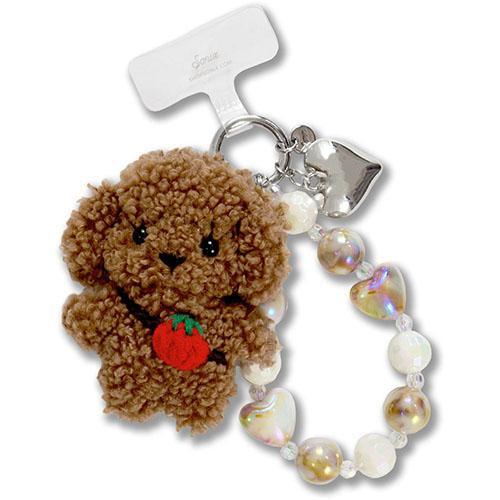 Sonix(ソニックス) PHONE WRISTLET WITH PLUSH ANIMAL PUPP...
