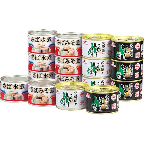 マルハニチロ 惣菜青物缶４種詰合せ １６缶セット[代引不可]