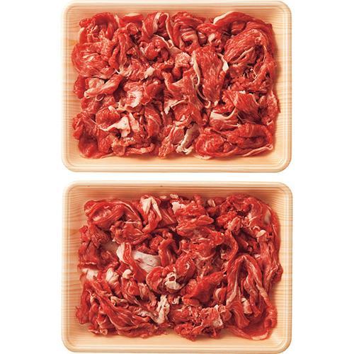 九州産黒毛和牛 肩又はバラ 切り落とし（１ｋｇ）[代引不可]