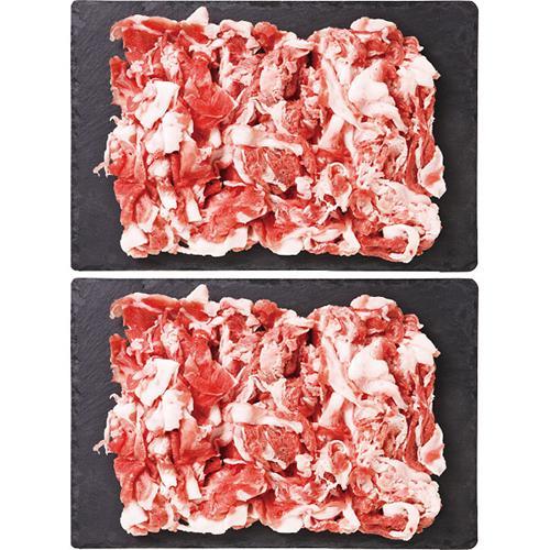 黒豚薄切り落としスライス（計８００ｇ）[代引不可]