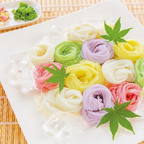 奈良「池利」三輪素麺色撫子[代引不可]